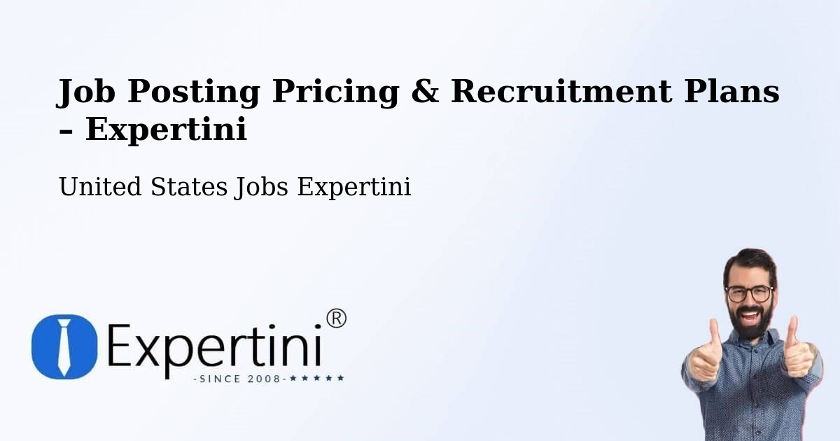 Job Posting Pricing & Recruitment Plans – Pottawatomie County - Pottawatomie County, United States Jobs Expertini